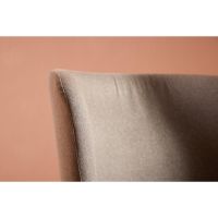 Svea Lino eetkamerstoel - linnen - bruin