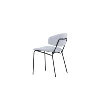 Tiko eetkamerstoel - boucle - lichtblauw