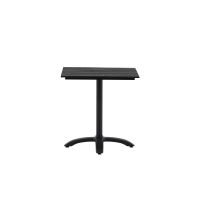 Svea Eduardo vierkante bistrotafel - 70 x 70 cm - zwart