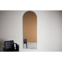 Farah gebogen spiegel met led verlichting - 185 x 70 cm