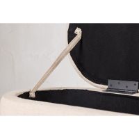 Ziva poef - 130 cm - off white