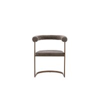 Zelo eetkamerstoel - boucle - bruin