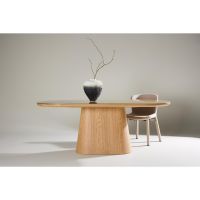 Svea Violetta ovale eettafel - 90 x 200 cm - naturel