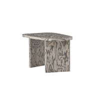 Vincenzo organische salontafel - 45 x 70  cm - grijs