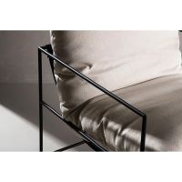 Mera fauteuil - linnen - beige