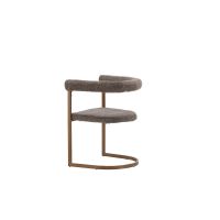 Zelo eetkamerstoel - boucle - bruin