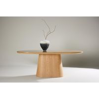 Svea Violetta ovale eettafel - 90 x 200 cm - naturel