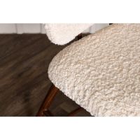 Svea Miso fauteuil - teddy - wit