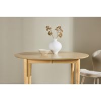 Fiorella ronde eettafel uitschuifbaar - ø110 cm - naturel