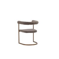 Zelo eetkamerstoel - boucle - bruin