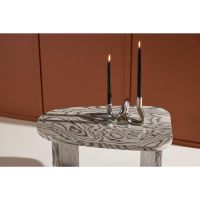 Vincenzo organische salontafel - 45 x 70  cm - grijs