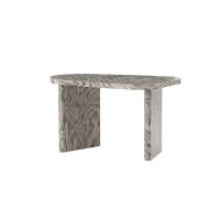 Vincenzo organische salontafel - 45 x 70  cm - grijs