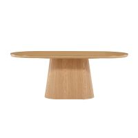 Svea Violetta ovale eettafel - 90 x 200 cm - naturel