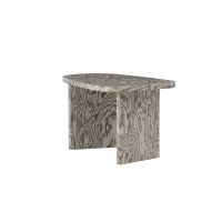 Vincenzo organische salontafel - 45 x 70  cm - grijs