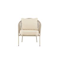 Liam loungestoel - beige