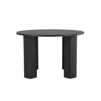 Noémie ronde eettafel - ø120 cm - zwart