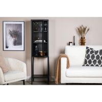 Svea Zivo vitrinekast - 40 x 150 cm - zwart