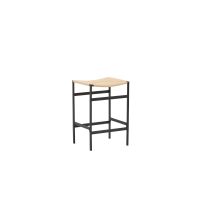 Polsty barkruk 63 cm - rattan - naturel