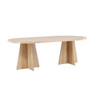 Svea Liro deens ovale eettafel - 230 x 115 cm - naturel