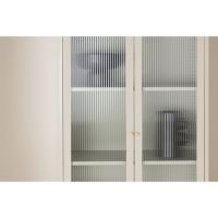 Svea Mila vitrinekast - 80 x 180 cm - beige