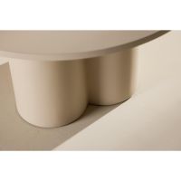 Svea Rova ronde salontafel - ø80 cm - beige - OUTLET B