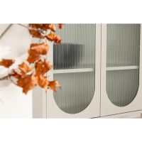 Svea Mila vitrinekast - 80 x 180 cm - beige