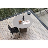 Mert ronde tuintafel - ø120 cm - bruin