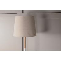 Elara vloerlamp - hout - wit