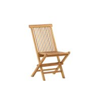 Khalid inklapbare - tuinstoel - teakhout - naturel