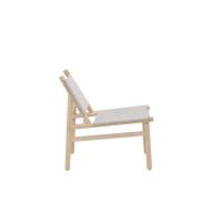 Torres fauteuil - mangohout - naturel/grijs
