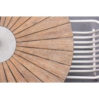 Tatiana ronde tuintafel - ø140 cm - naturel