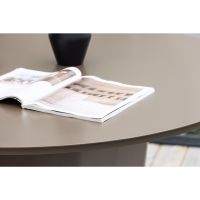 Mert ronde tuintafel - ø120 cm - bruin