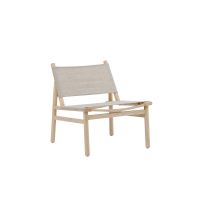Torres fauteuil - mangohout - naturel/grijs