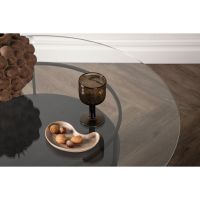 Donatella ronde salontafel - ø90 cm - glas