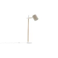 Nico vloerlamp - hout - wit