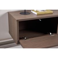 Svea Natalia hangend TV-meubel - 100 cm - mokka