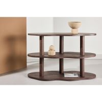 Tanaka organisch wandrek - 75 x 120 cm - mokka