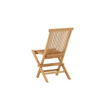 Khalid inklapbare - tuinstoel - teakhout - naturel