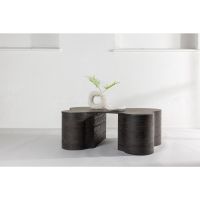 Svea Andrea organische salontafel - 90 x 130 cm - mokka