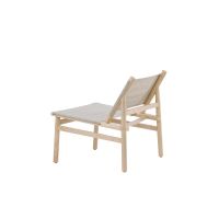 Torres fauteuil - mangohout - naturel/grijs