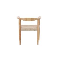 Svea López eetkamerstoel - rubberhout en touw