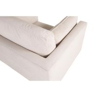 Svea Sino fauteuil - ribstof - lichtgrijs