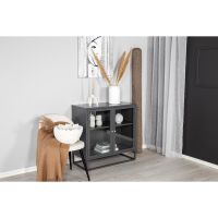 Noma vitrinekast - 85 x 85 cm - grijs