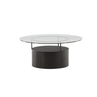 Donatella ronde salontafel - ø90 cm - glas