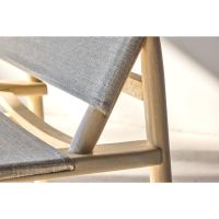 Torres fauteuil - mangohout - naturel/grijs