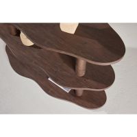 Tanaka organisch wandrek - 75 x 120 cm - mokka