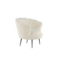 Svea Rano fauteuil - teddy - wit