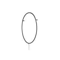 Mira ronde wandlamp - ø 100 cm - zwart