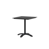Svea Eduardo vierkante bistrotafel - 70 x 70 cm - zwart