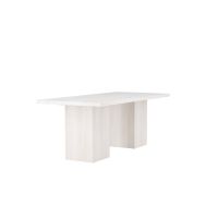 Nelo rechthoekige eettafel - 200 x 90 cm - whitewash